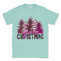 Seafoam Merry Christmas Classic Tee - SublimationCraftShop