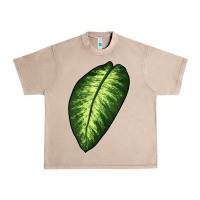 French Oak Dumb Cane Leaf Urban Heavy Tee - LillyAllenDesigns