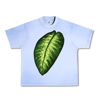 Grape Ice Dumb Cane Leaf Urban Heavy Tee - LillyAllenDesigns
