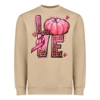 Mushroom love cancer pumpkin Heavyweight Sweatshirt - texasbilliewilder