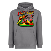 Storm sneaker girl Heavyweight Hoodie - FaDigitalArtStudio