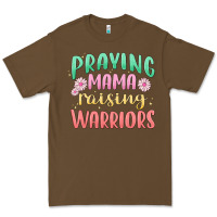 Cacao prying mama raising warriors malia Premium Tee - MaliasSmallBusiness