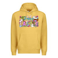 Antique Gold Happy Easter Nurse Premium Hoodie - OliviaCreatesArt