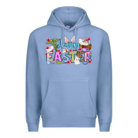 Colony Blue Happy Easter Nurse Premium Hoodie - OliviaCreatesArt
