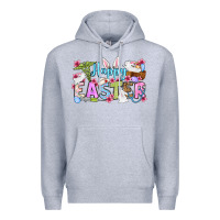 Heather Grey Happy Easter Nurse Premium Hoodie - OliviaCreatesArt