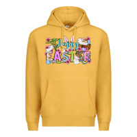 Mustard Happy Easter Nurse Premium Hoodie - OliviaCreatesArt