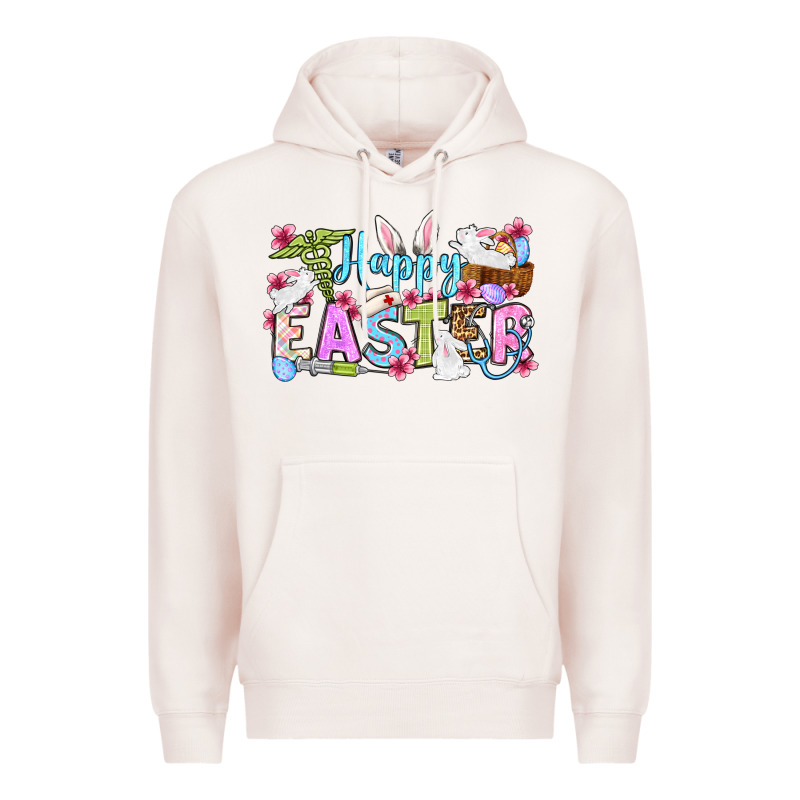 Happy Easter Nurse Premium Hoodie by OliviaCreatesArt | Teevron