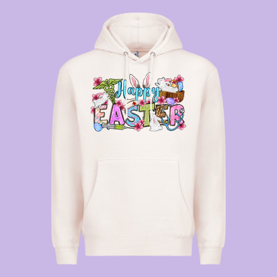 Happy Easter Nurse Premium Hoodie Designed By Oliviacreatesart