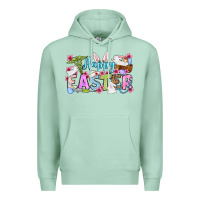 Seafoam Happy Easter Nurse Premium Hoodie - OliviaCreatesArt