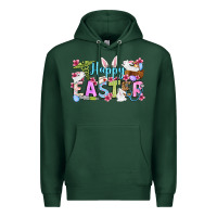 Sports Green Happy Easter Nurse Premium Hoodie - OliviaCreatesArt