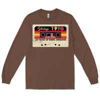 Chestnut vintage 1990 60th birthday cassette 30 years old 60 years Long Sleeve Tee - Bettercallsaul