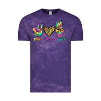 Cloud Purple peace love summer Vintage Tee - JahusDesignShop