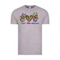 Vintage Zinc peace love summer Vintage Tee - JahusDesignShop