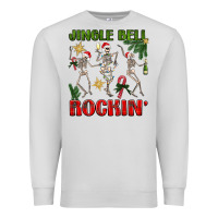 Dove Grey Jingle Bell Rockin' Premium Sweatshirt - BundleAndBundleShop