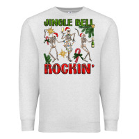 Oatmeal Heather Jingle Bell Rockin' Premium Sweatshirt - BundleAndBundleShop