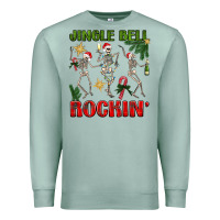 Seafoam Jingle Bell Rockin' Premium Sweatshirt - BundleAndBundleShop