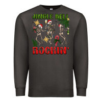 Smoke Jingle Bell Rockin' Premium Sweatshirt - BundleAndBundleShop