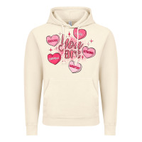 Vintage Artic you are enough valentines day Vintage Hoodie - LillyAllenDesigns