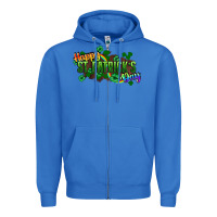 True Royal Happy St. Patrick's Day Zipper Hoodie - HowdyJamesFarm