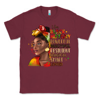 Burgundy i am black history Classic Tee - LillyAllenDesigns