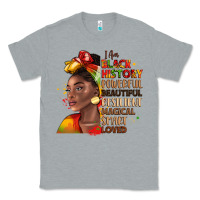Heather Grey i am black history Classic Tee - LillyAllenDesigns