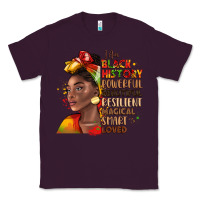 Plum i am black history Classic Tee - LillyAllenDesigns