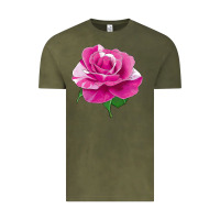 Vintage Olive Parade Day Rose Vintage Tee - LillyAllenDesigns