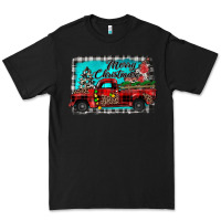 Black truck merry christmas Premium Tee - JahusDesignShop