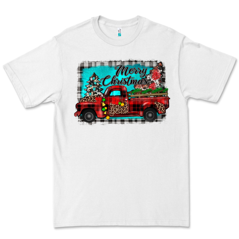 Truck Merry Christmas Premium Tee by JahusDesignShop | Teevron