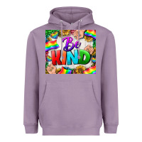 Lavender Western Be Kind LGBTQ Tumbler Heavyweight Hoodie - BundleAndBundleShop