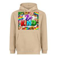 Mushroom Western Be Kind LGBTQ Tumbler Heavyweight Hoodie - BundleAndBundleShop