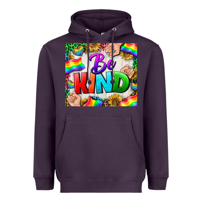 Western Be Kind Lgbtq Tumbler Heavyweight Hoodie by BundleAndBundleShop | Teevron