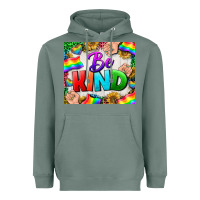 Sage Western Be Kind LGBTQ Tumbler Heavyweight Hoodie - BundleAndBundleShop
