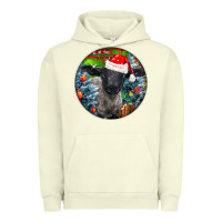 Pigment Pistachio christmas suffolk baby sheep ornament Urban Hoodie - LillyAllenDesigns