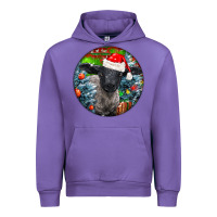 Christmas Suffolk Baby Sheep Ornament Urban Hoodie | Teevron