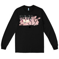 Black Nurse Floral Long Sleeve Tee - Bettercallsaul