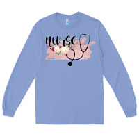 Colony Blue Nurse Floral Long Sleeve Tee - Bettercallsaul
