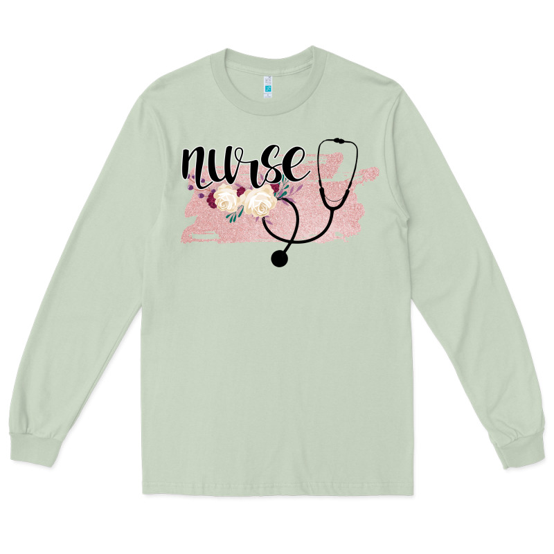 Nurse Floral Long Sleeve Tee by Bettercallsaul | Teevron