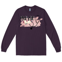 Plum Nurse Floral Long Sleeve Tee - Bettercallsaul