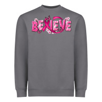 Storm Cancer Believe Heavyweight Sweatshirt - NancyCooperArtShop