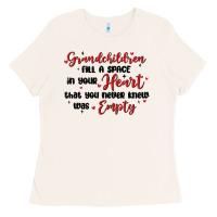 Bone grandchildren fill a space in your heart Ladies Tee - MaliasSmallBusiness