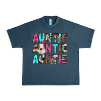Midnight Navy auntie heifer cactus Urban Heavy Tee - JahusDesignShop