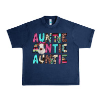 Navy auntie heifer cactus Urban Heavy Tee - JahusDesignShop