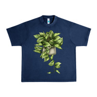 Navy Golden Pothos Urban Heavy Tee - LillyAllenDesigns