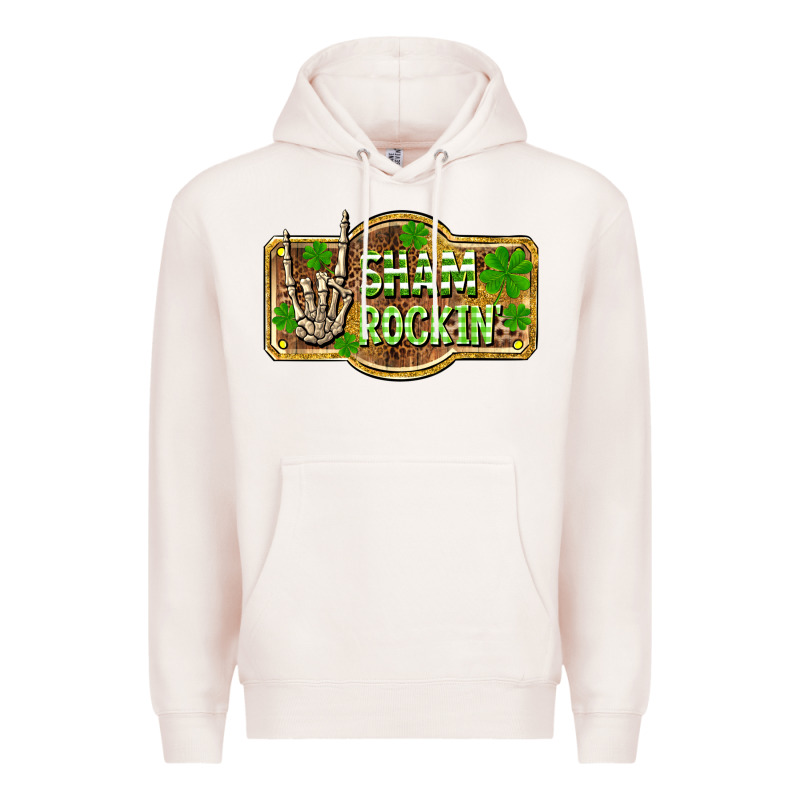 Shamrockin' St. Patrick's Day Premium Hoodie by OliviaCreatesArt | Teevron