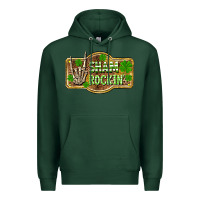 Sports Green Shamrockin' St. Patrick's Day Premium Hoodie - OliviaCreatesArt