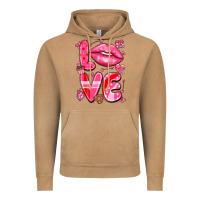 Vintage Camel love with lips Vintage Hoodie - LillyAllenDesigns