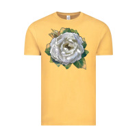 Vintage Mustard Pillow Fight Rose Vintage Tee - LillyAllenDesigns