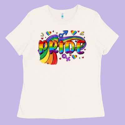 Pride Ladies Tee Designed By Maliassmallbusiness