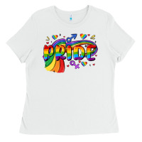 White pride Ladies Tee - MaliasSmallBusiness